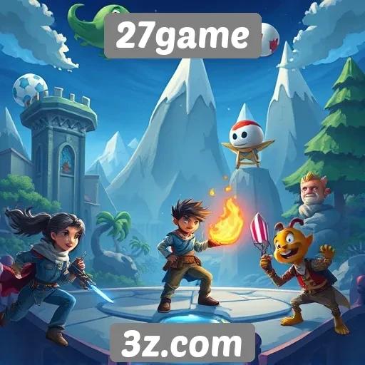 Principais categorias de jogos disponíveis no 27game